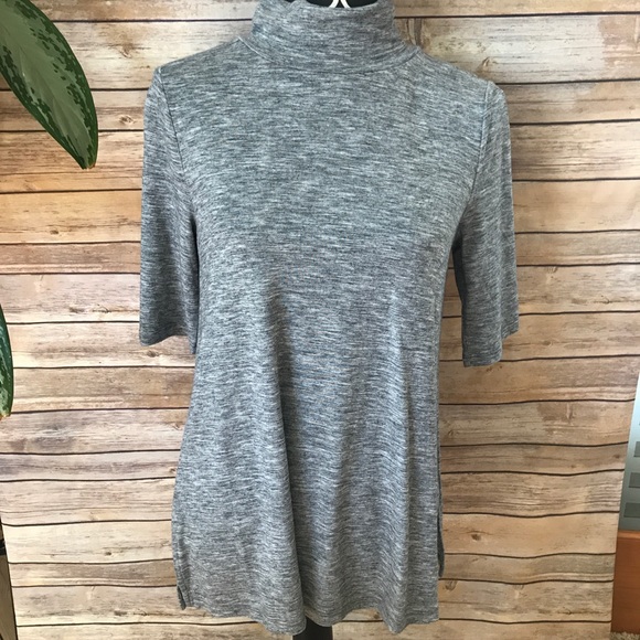LOFT Tops - Loft • Turtleneck swing tee top